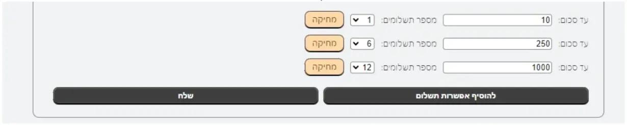 סליקת אשראי בתשלומים עם  שופיפיי